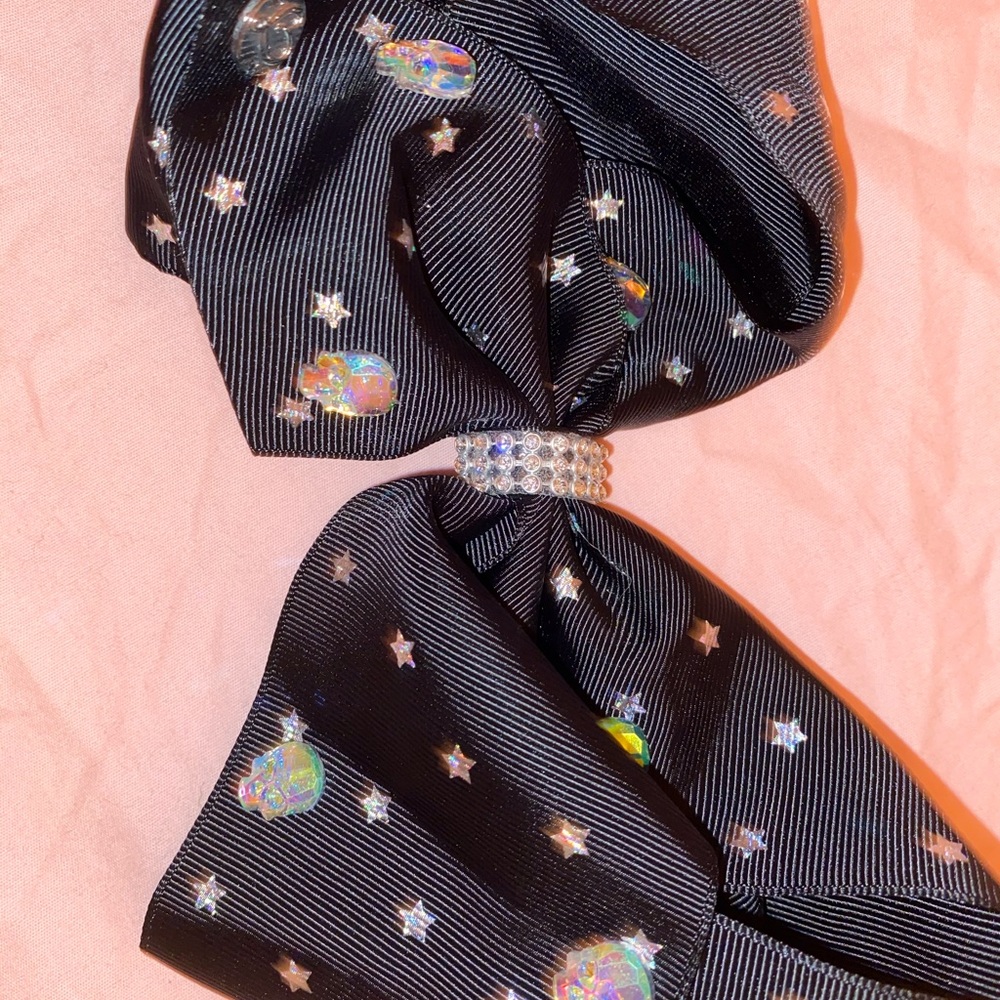 Skull, Star Print JoJo Bow